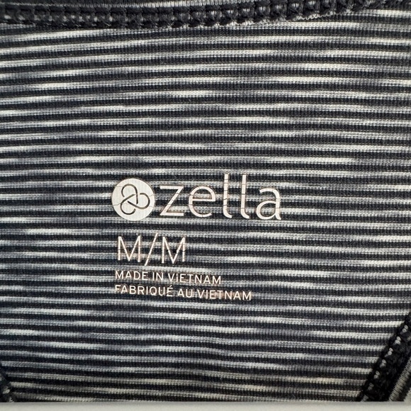 Zella Racer Tank in Gray Graphite, Size M - Picture 5 of 8